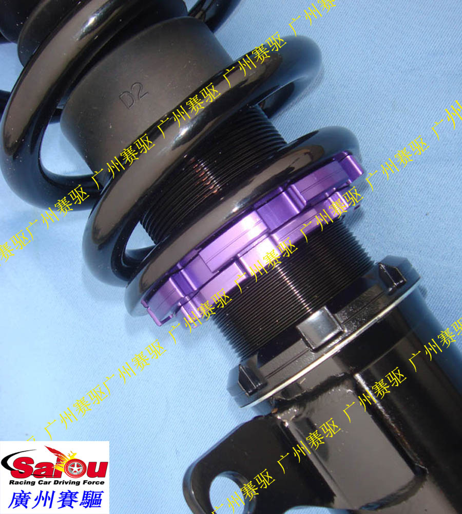 本田飛度改裝D2絞牙避震 新飛度絞牙避震 絞牙避震 臺灣D2絞牙避震 36段阻尼 高低可調