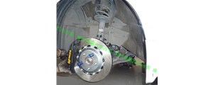 本田思域AP5200大四活塞剎車(chē)套件CP5200改裝作業(yè)