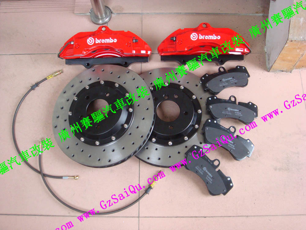 紅色BREMBO卡鉗剎車(chē)套件
