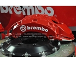 奔馳GLK剎車升級brembo大六活塞剎車套件，奔馳GLK改裝